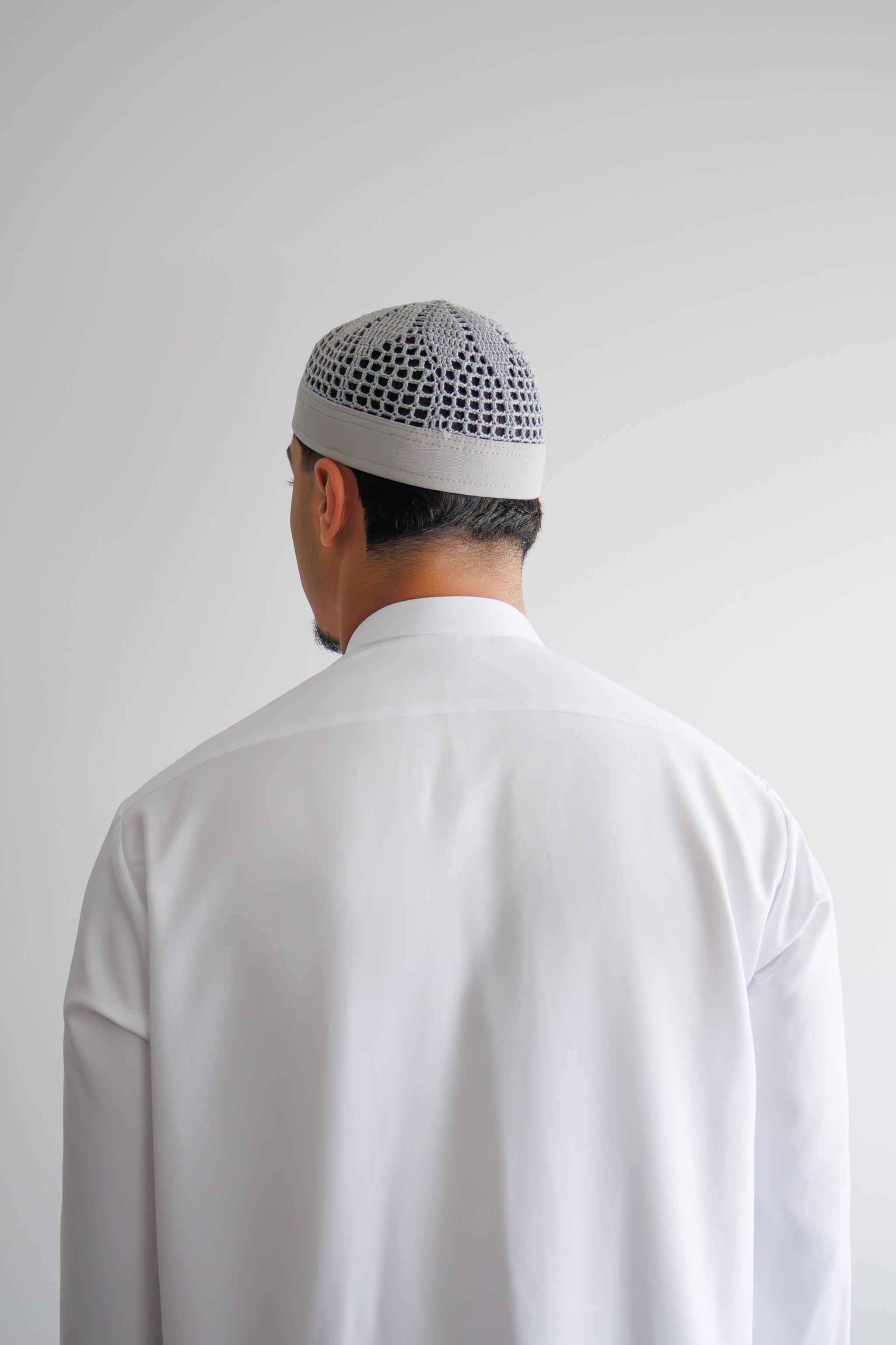 Premium Egyptian Kufi - Grey
